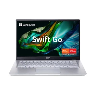 Acer Swift Go14 NX.KG3SI.006 Laptop (SFG14-41 / R5 7530U / 16GB LPDDR4X / 512GB PCIe NVMe SSD / UMA W11 H&S 2021 14″ FHD)