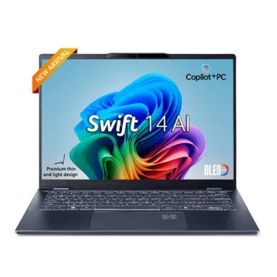 Acer SF14-51 Swift 14 NX.J2HSI.002 Laptop (SF14-51 / AI Ultra 5 processor 226V / LPDDR5X_16GB_Dummy / 512GB PCIe NVMe SSD / Intel® Arc™ graphics / 14″ WUXGA OLED)